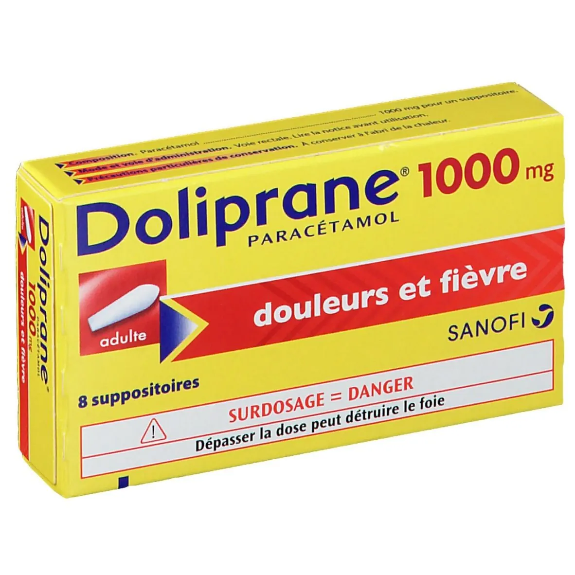 Doliprane Suppositoire