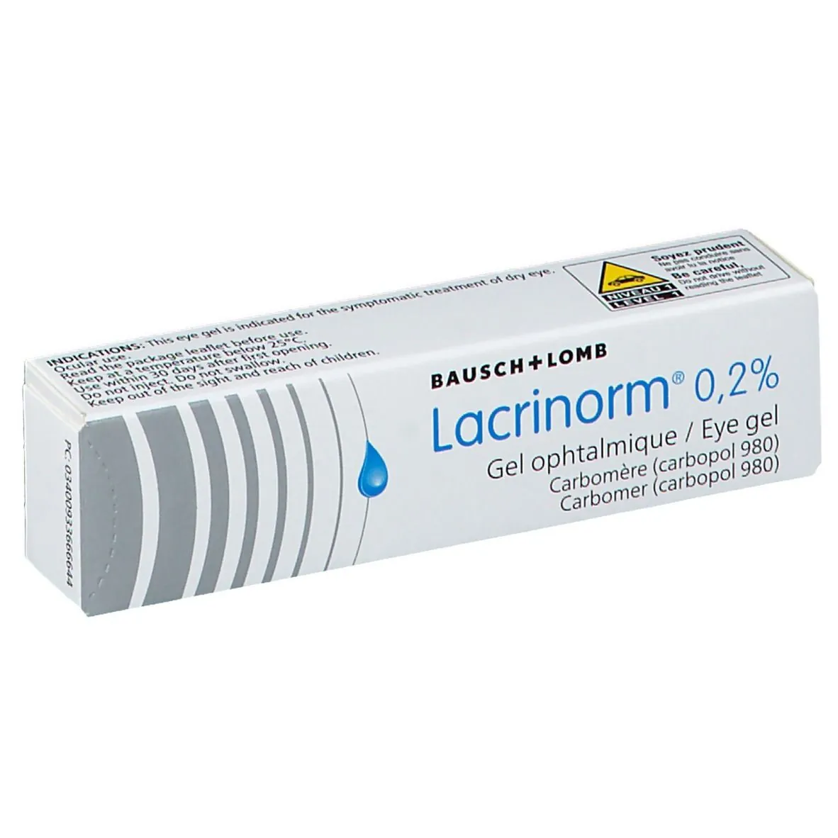 Lacrinorm 0,2% Gel Ophtalmique