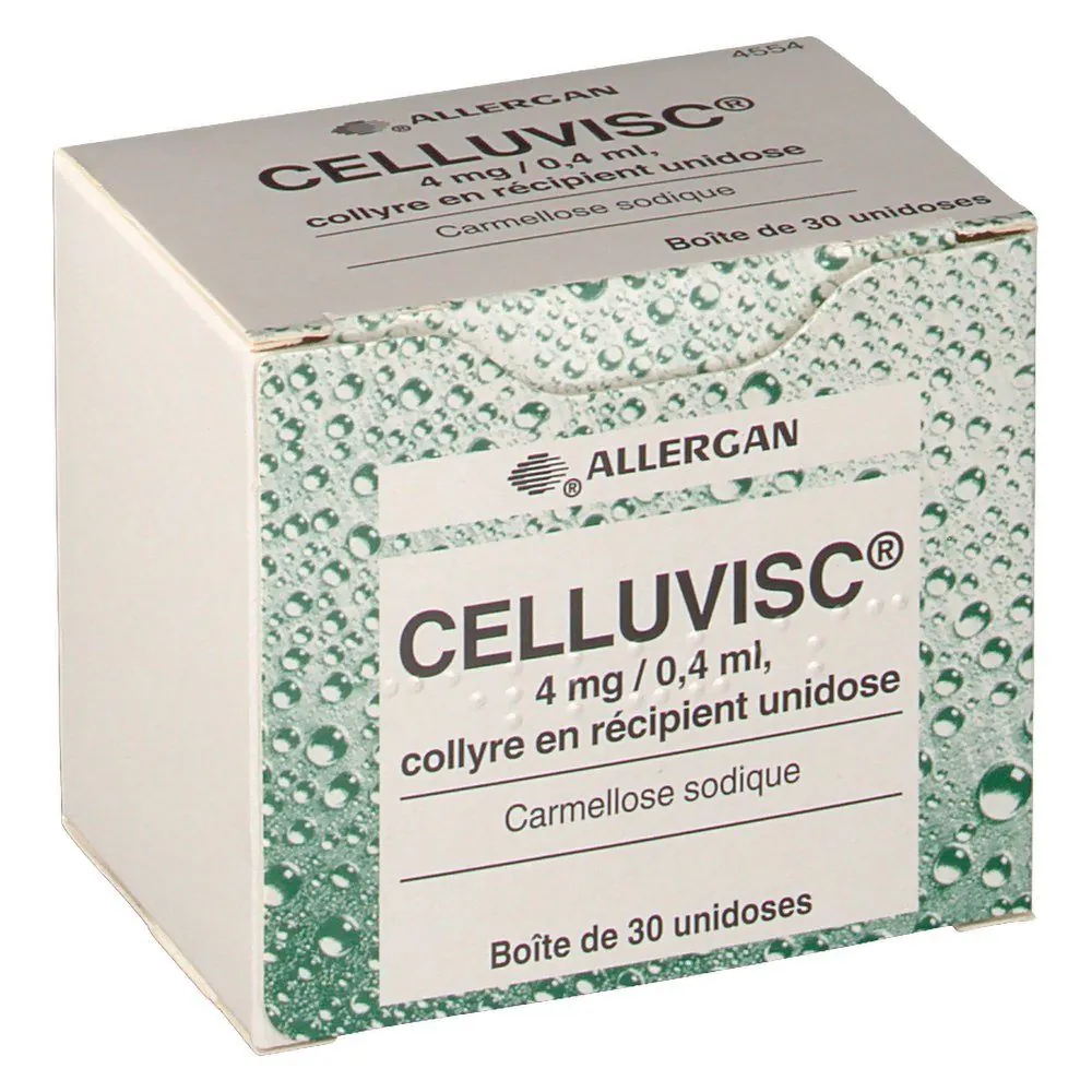 Celluvisc 4mg / 0,4ml Collyre en Unidoses