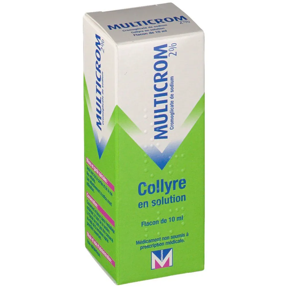 Multicrom 2% Collyre