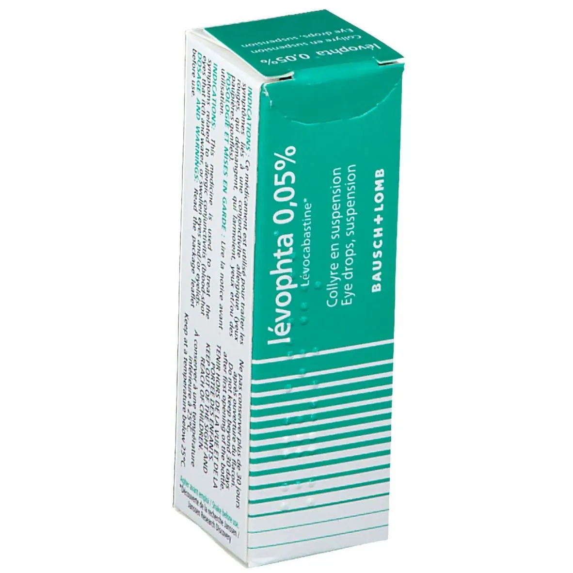 Lévophta 0,05 % Collyre