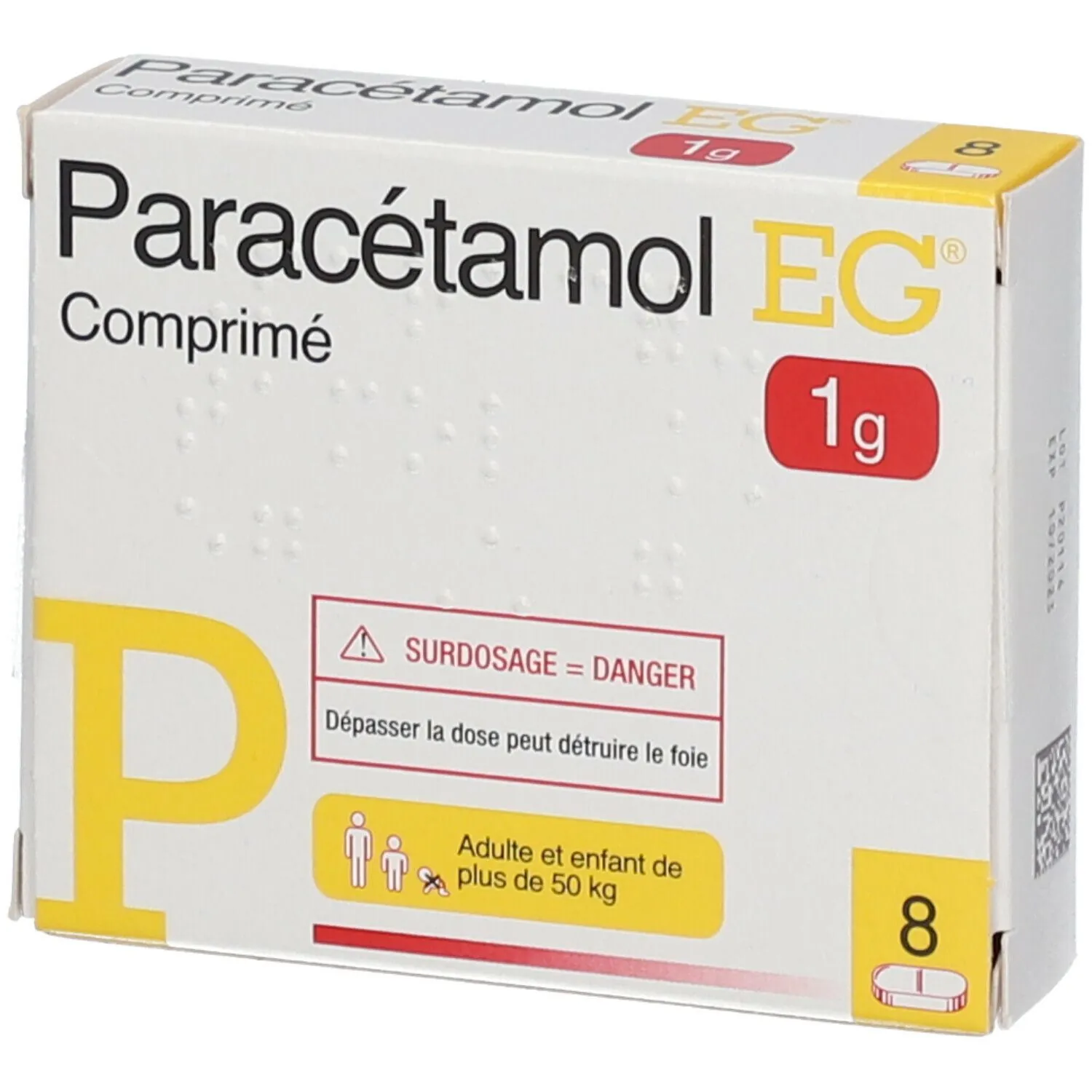 Paracétamol 1g