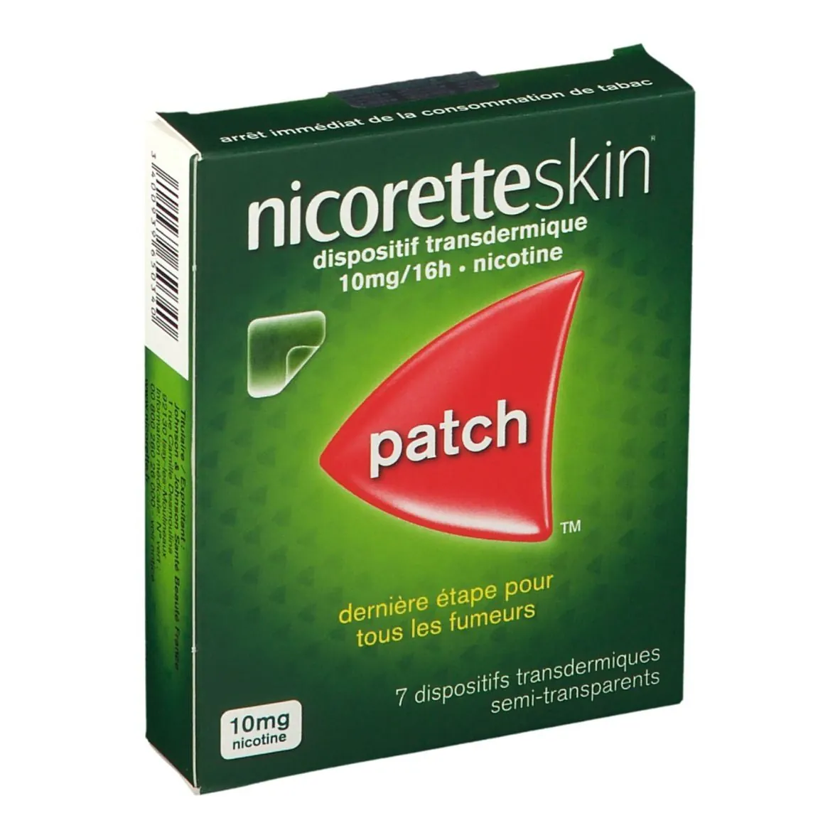 NicoretteSkin Patchs Transdermiques