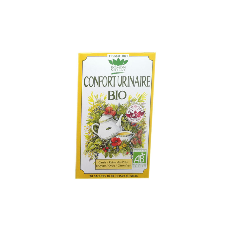 TISANE CONFORT URINAIRE BIO 20 sachets ROMON NATURE