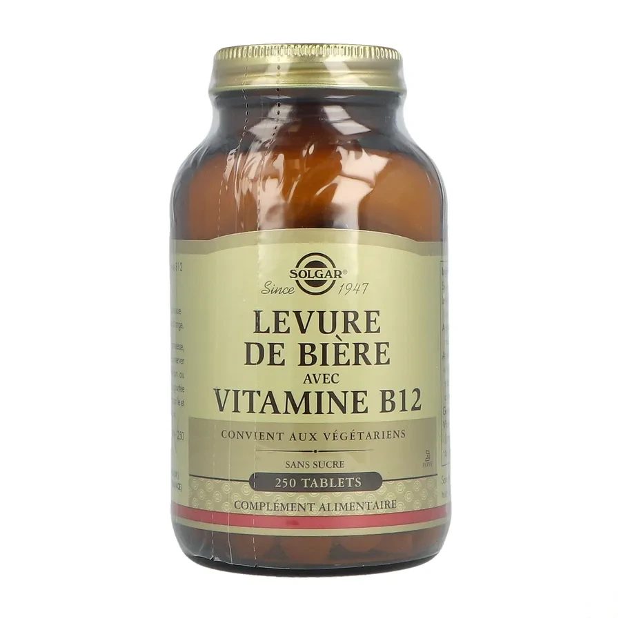 Solgar Levure de Bière et Vitamine B12