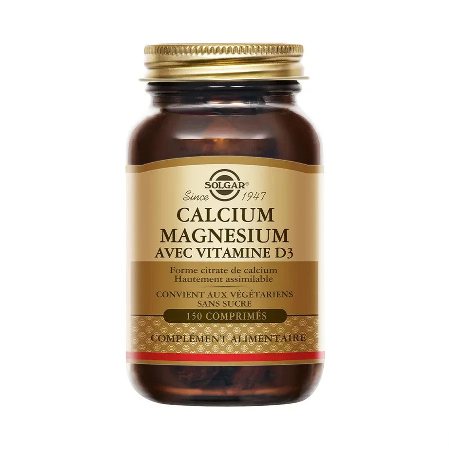 Solgar Calcium Magnésium avec Vitamine D3