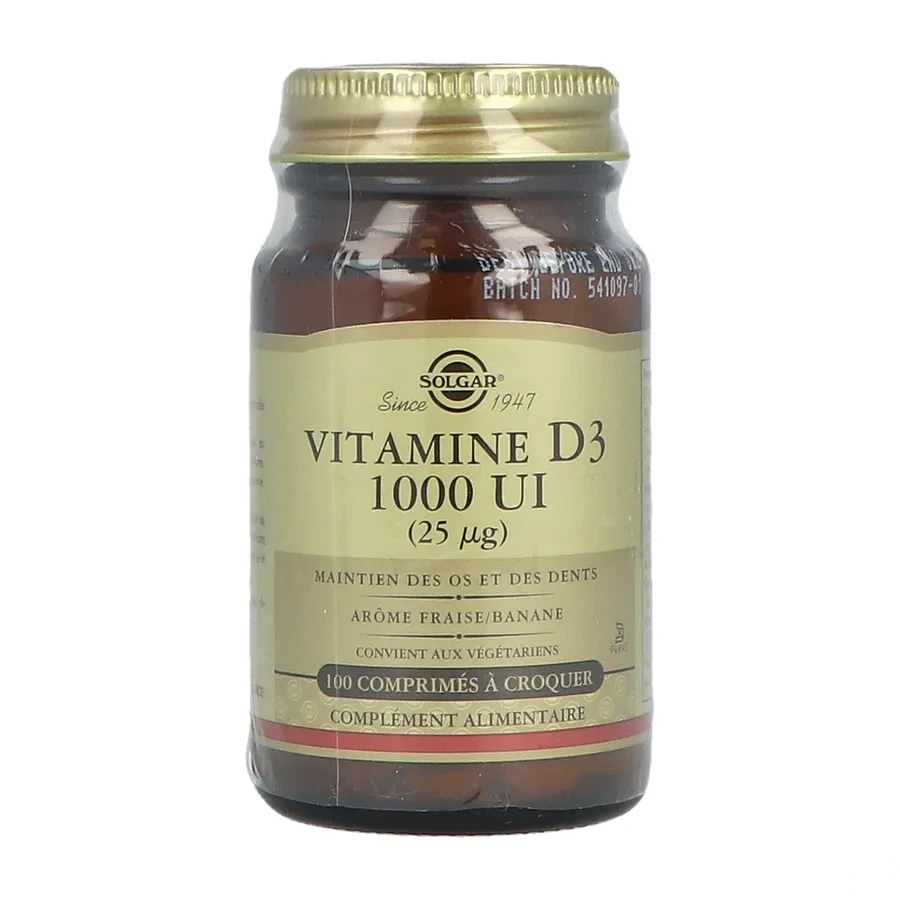 Solgar Vitamine D3 1000 UI