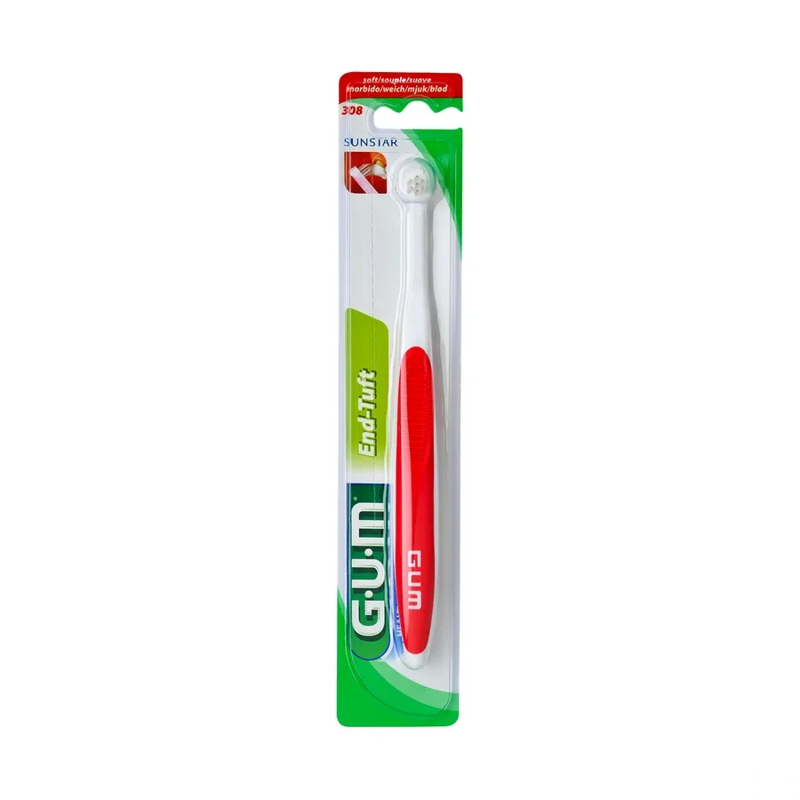 Gum End-Tuft Brosse à Dents Souple Mono-Touffe