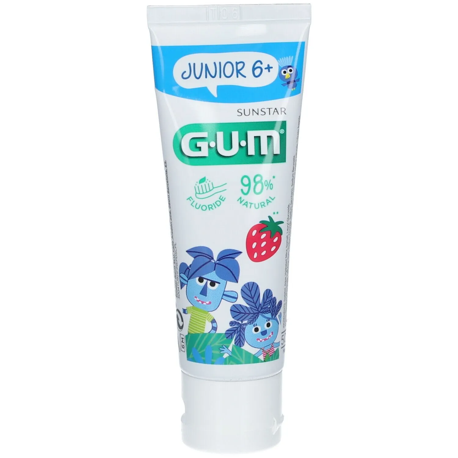 Gum Dentifrice Junior 6+ Goût Fraise