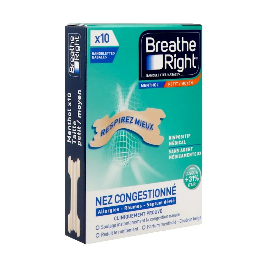 Breathe Right Bandelettes nasales