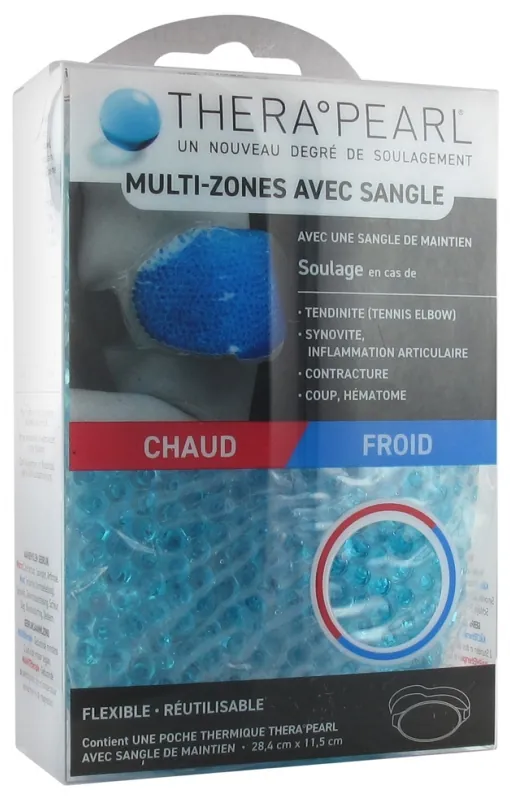 TheraPearl Compresse Thermique Multi-Zones avec sangle