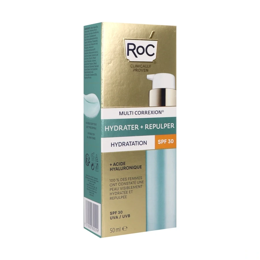 ROC Hydratant Quotidien SPF30 Hydrater Repulper