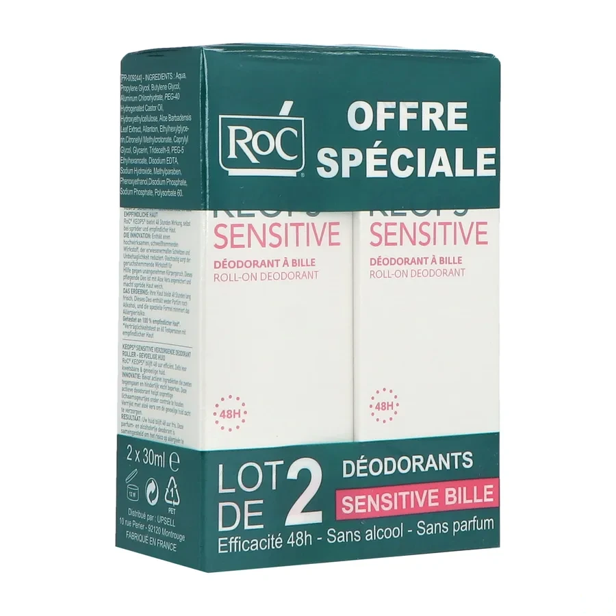 ROC Keops Sensitive Déodorant à Bille