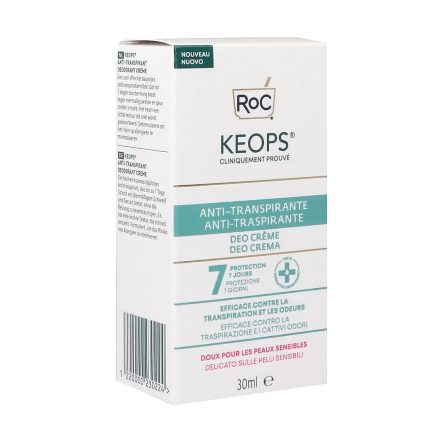ROC Keops Déodorant Crème Anti-Transpirante