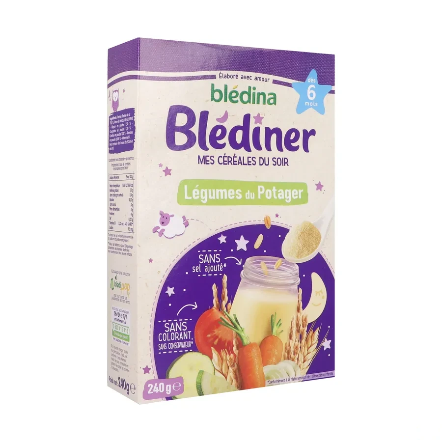 Blédina Blédiner Céréales du Soir