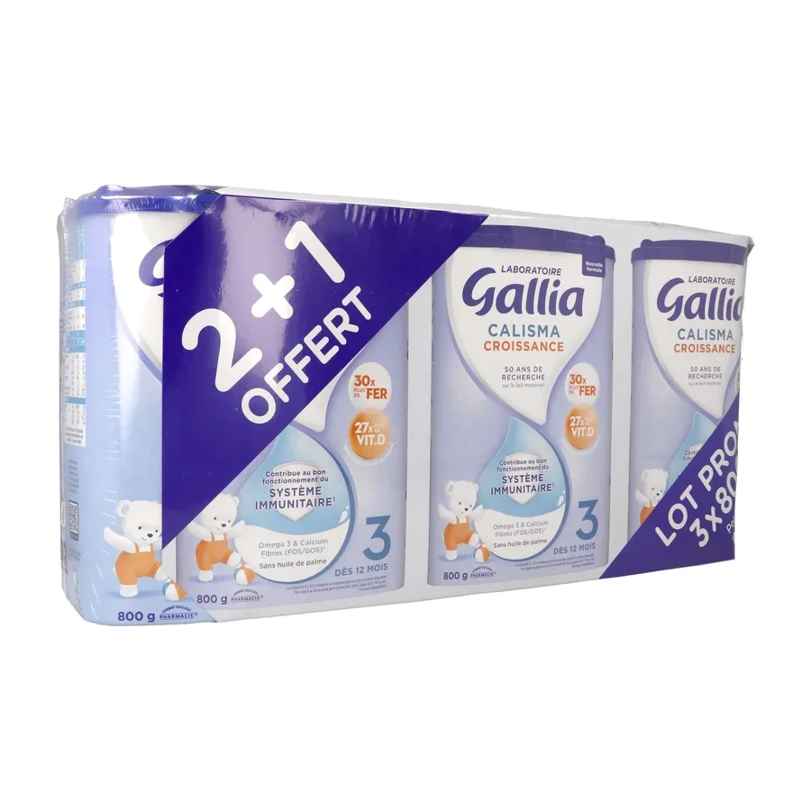 Gallia Calisma Croissance Lait 3ème âge