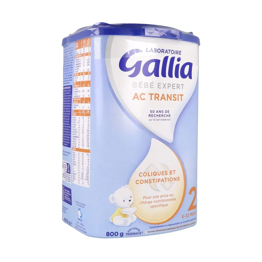 Gallia Bébé Expert Lait AC Transit 2ème âge