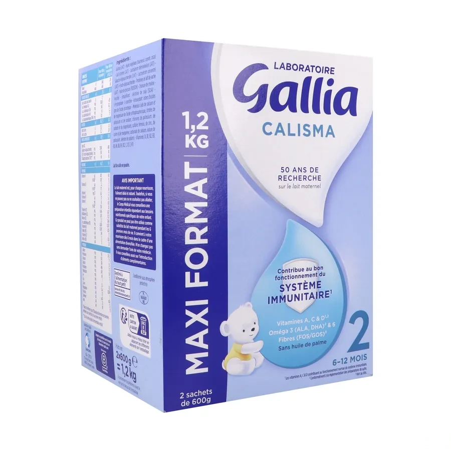 Gallia Calisma 2 Lait 2ème âge