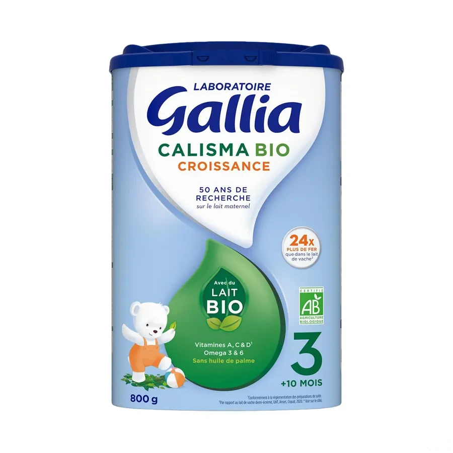 Gallia Calisma Bio 3 Lait de croissance