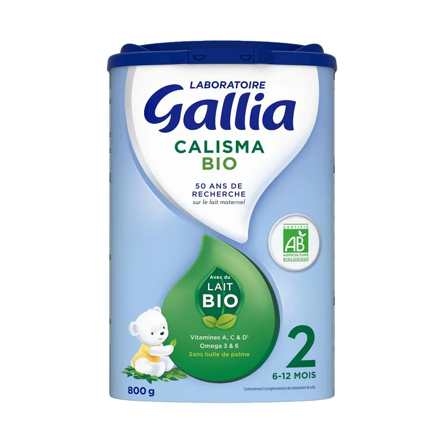 Gallia Calisma Bio 2 Lait 2eme âge