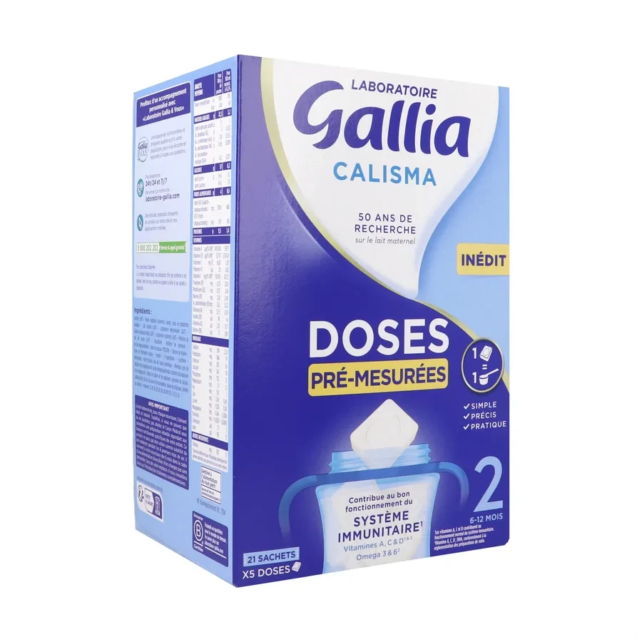 Gallia Calisma 2 Lait 2ème âge