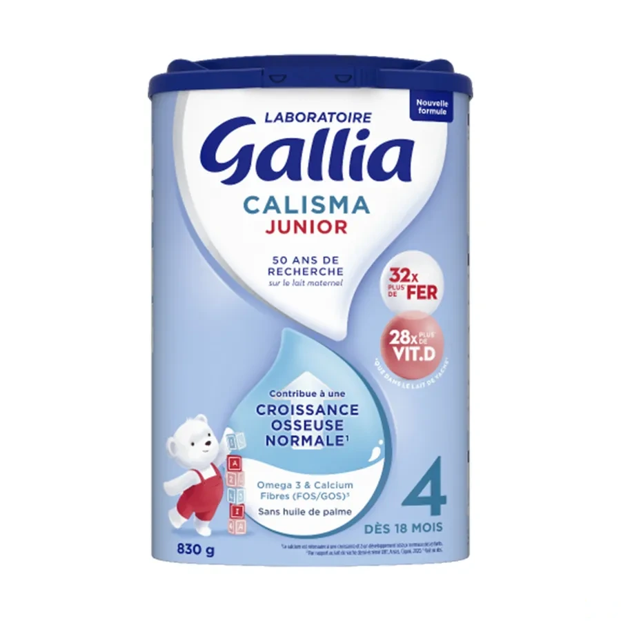 Gallia Calisma 4 Junior Lait 4ème âge