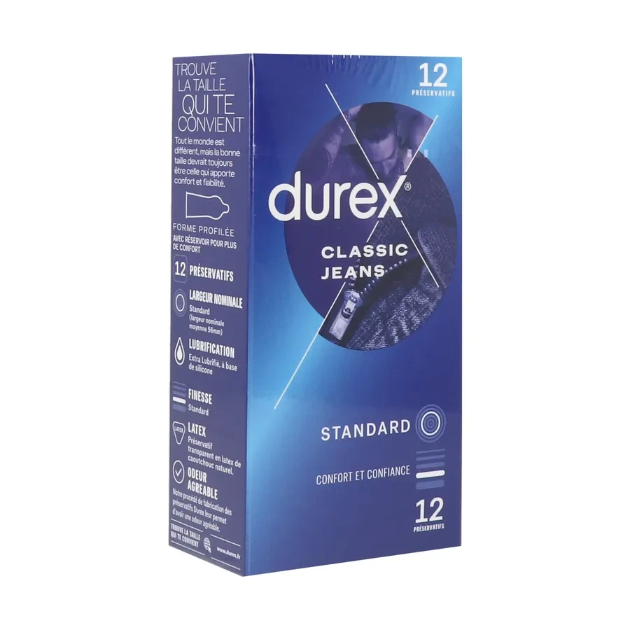Durex Classic Jeans Préservatifs