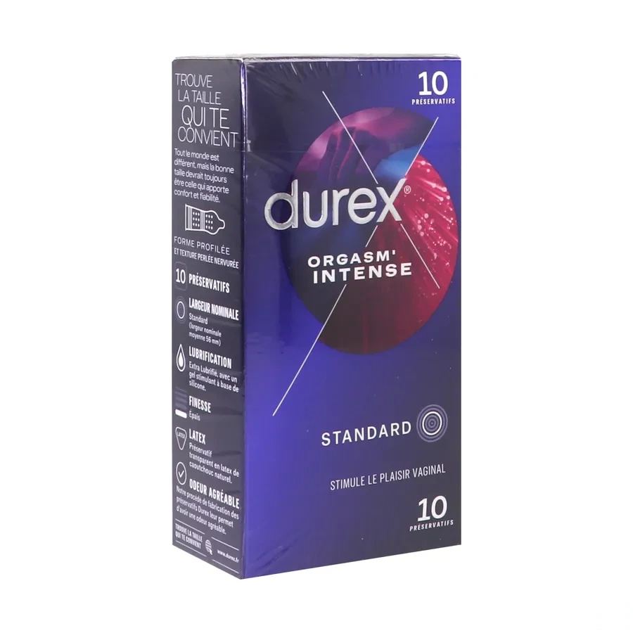 Durex Orgasm Intense Préservatifs