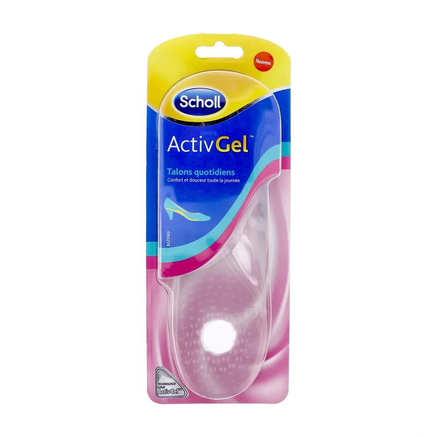 Scholl Semelles ActivGel Talons quotidiens