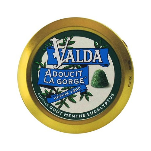 Valda Gommes pour Adoucir la Gorge
