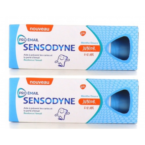 Sensodyne Junior Pro-émail Dentifrice 6-12 ans