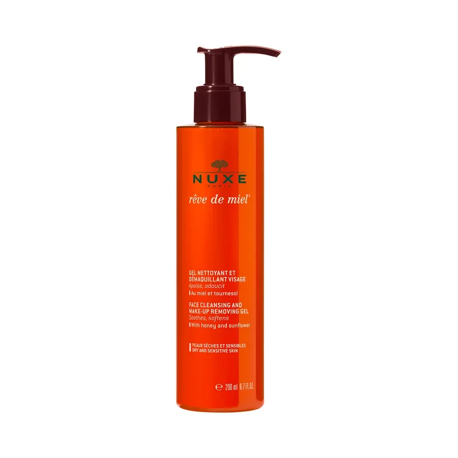 Nuxe Rêve de Miel Gel Nettoyant et Démaquillant Visage