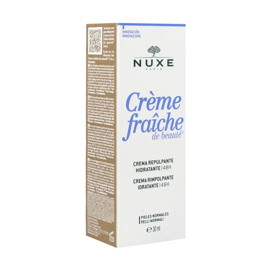 Nuxe Crème Fraîche de Beauté Crème Repulpante Hydratante 48h