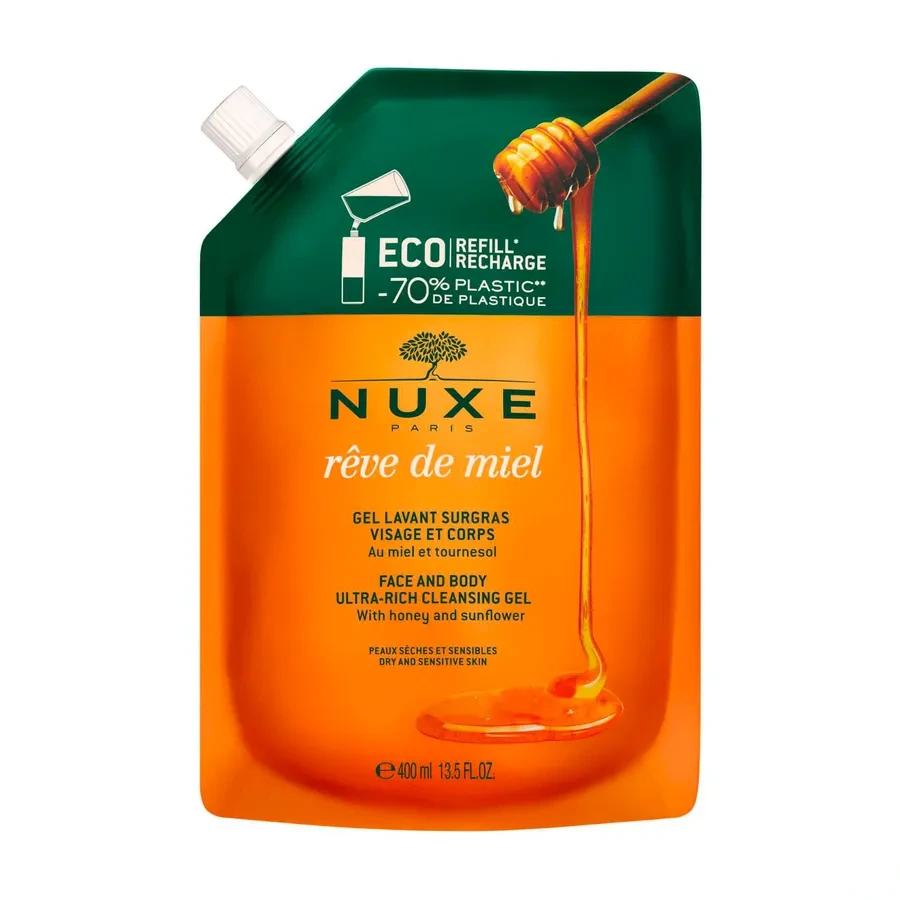 Nuxe Rêve de Miel Gel Lavant Surgras Visage et Corps
