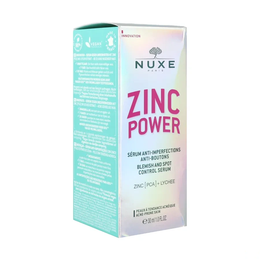 Nuxe Zinc Power Sérum Anti-imperfections Anti-boutons
