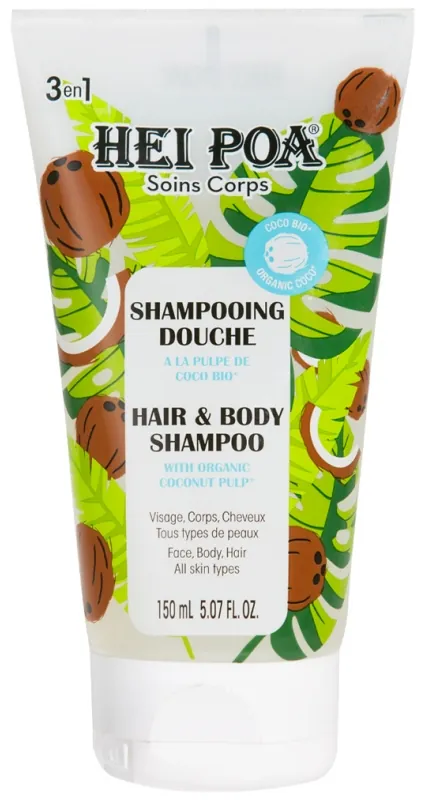 Hei Poa Shampooing Douche Coco Bio