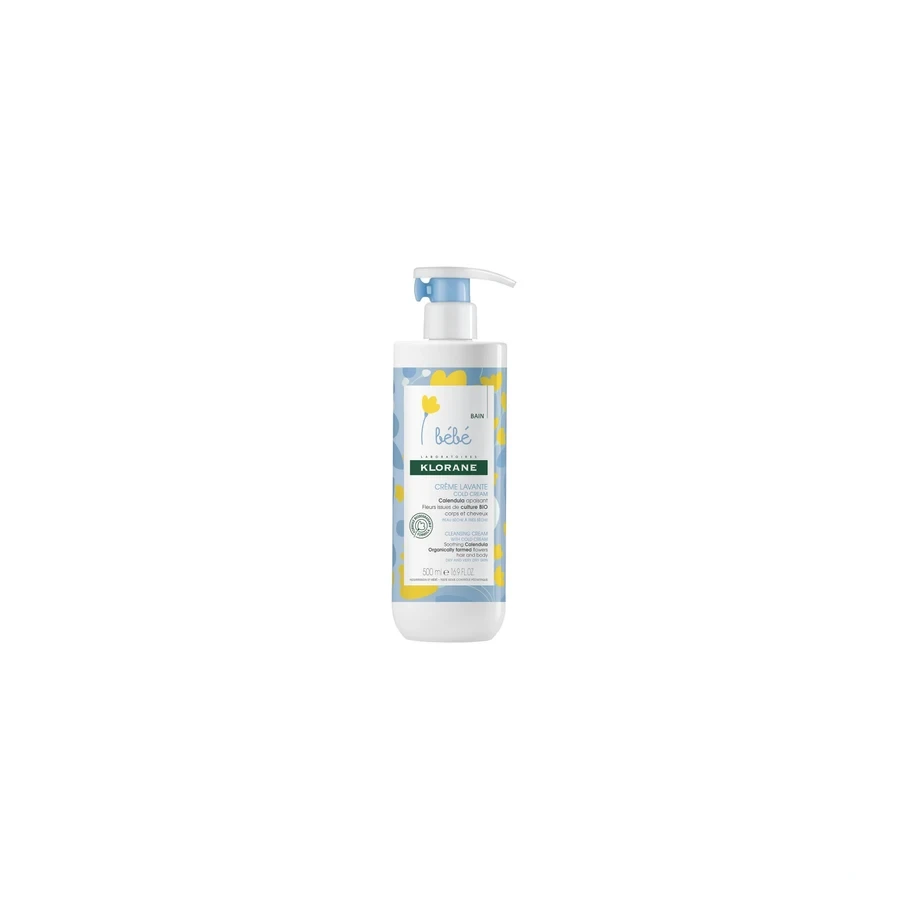 Klorane Bébé Crème lavante au Cold Cream