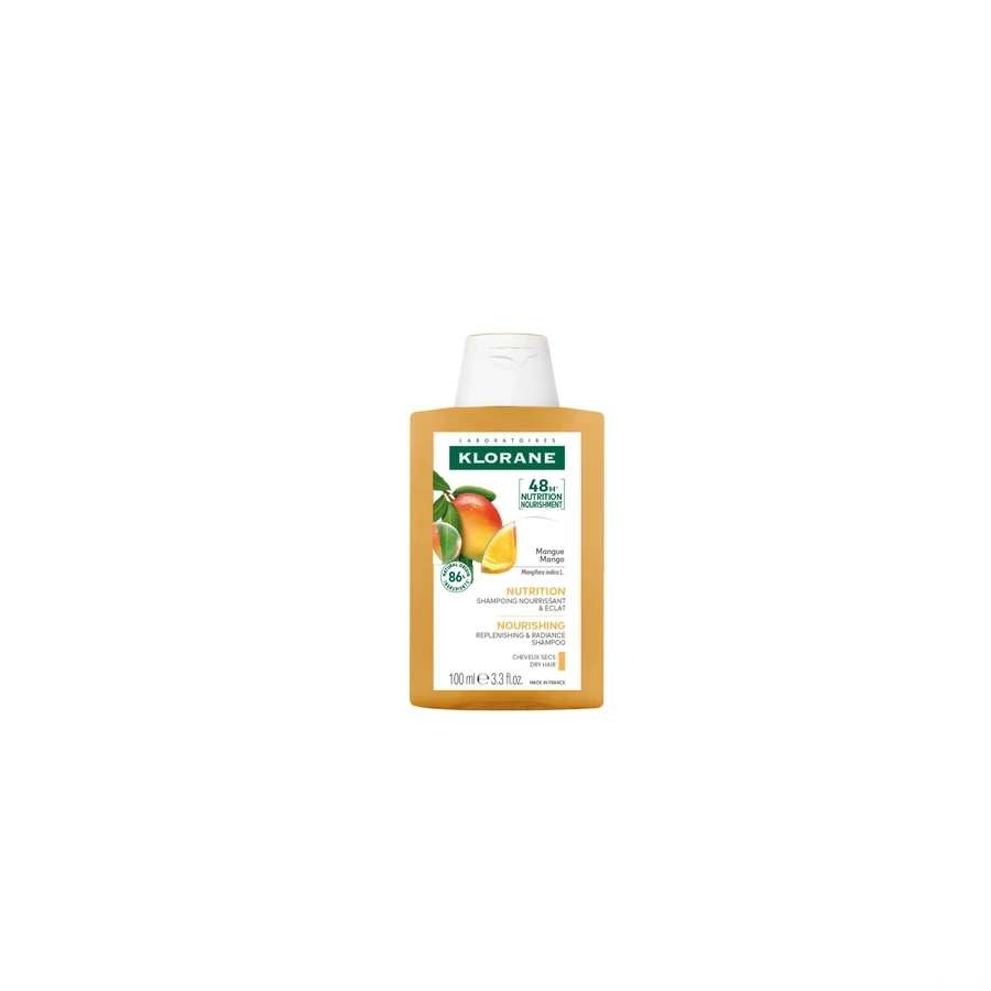 Klorane Shampoing Nutrition Cheveux Secs Mangue