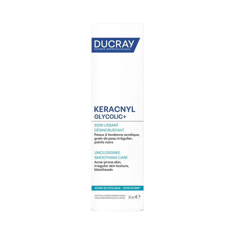 Ducray Keracnyl Glycolic+ Crème Désincrustante