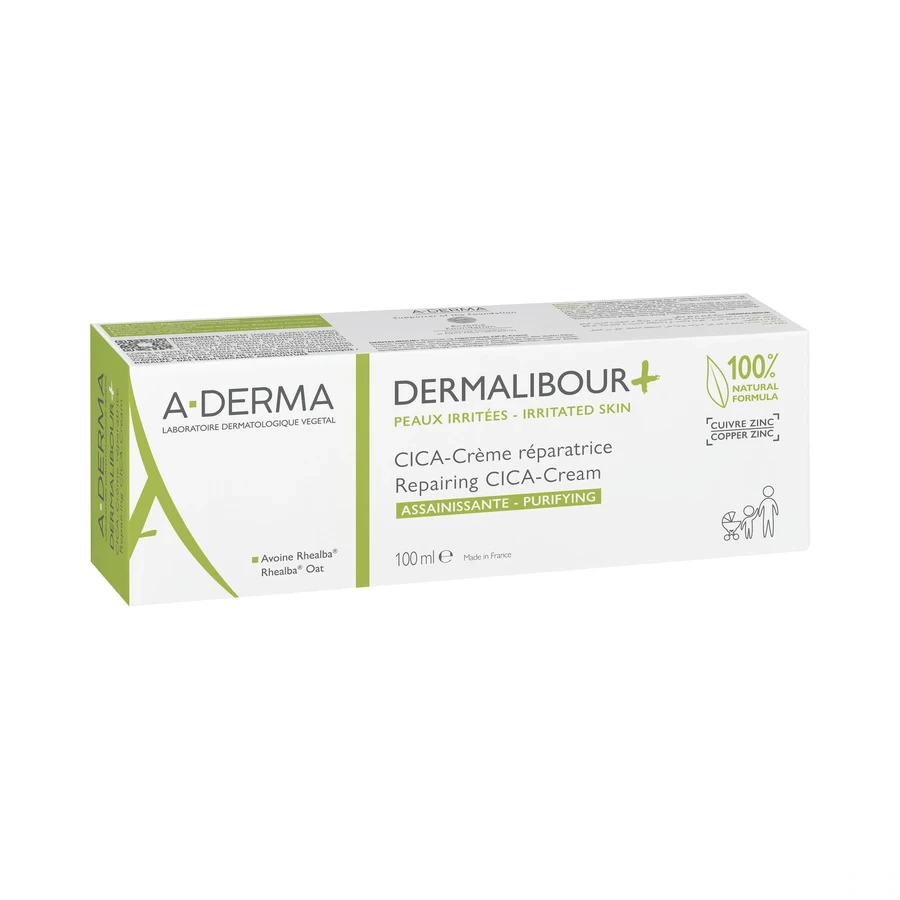 A-Derma Dermalibour + Cica Crème Réparatrice