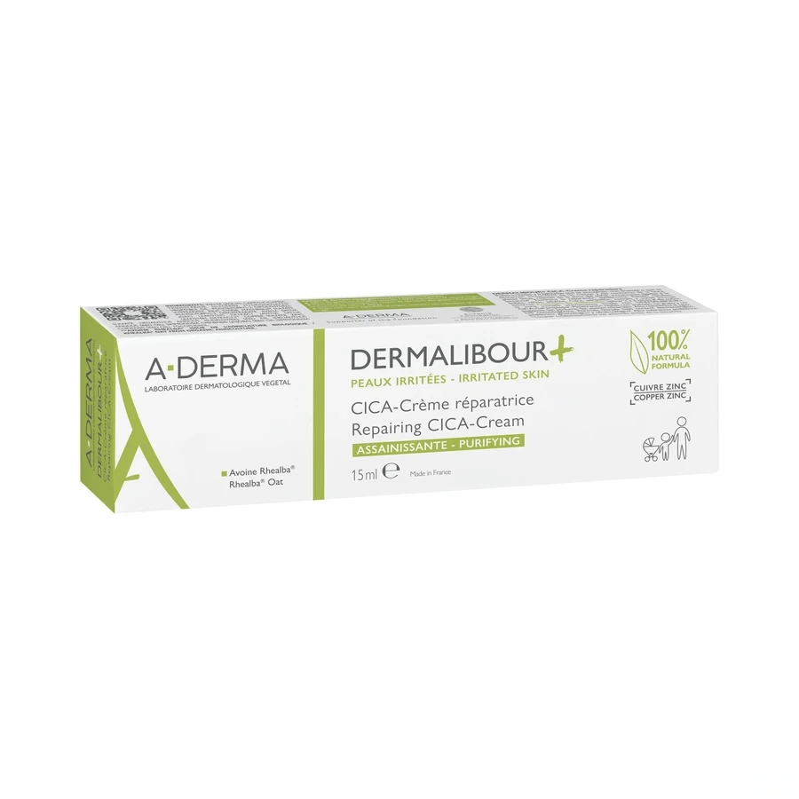 A-Derma Dermalibour + Cica Crème Réparatrice
