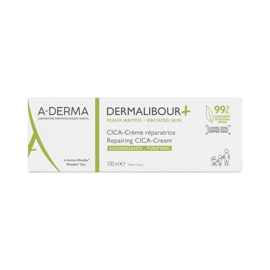 A-Derma Dermalibour + Cica Crème Réparatrice