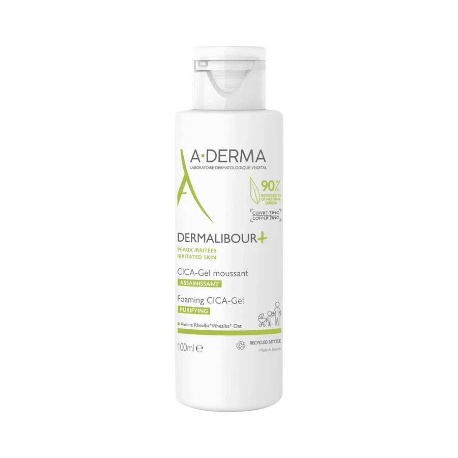 A-Derma Dermalibour + Cica Gel Moussant