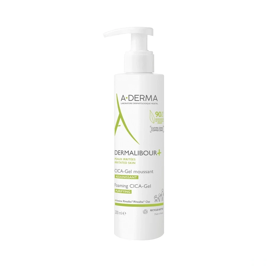 A-Derma Dermalibour + Cica Gel Moussant