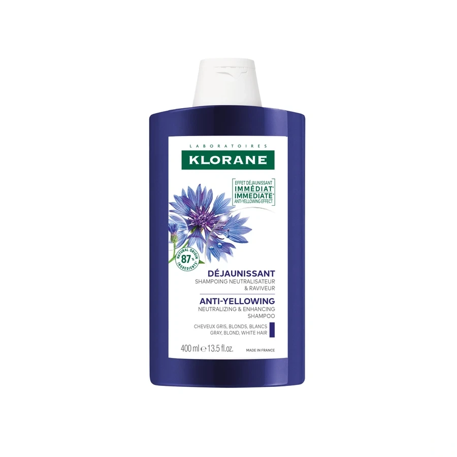 Klorane Shampooing Déjaunissant à la Centaurée Bio