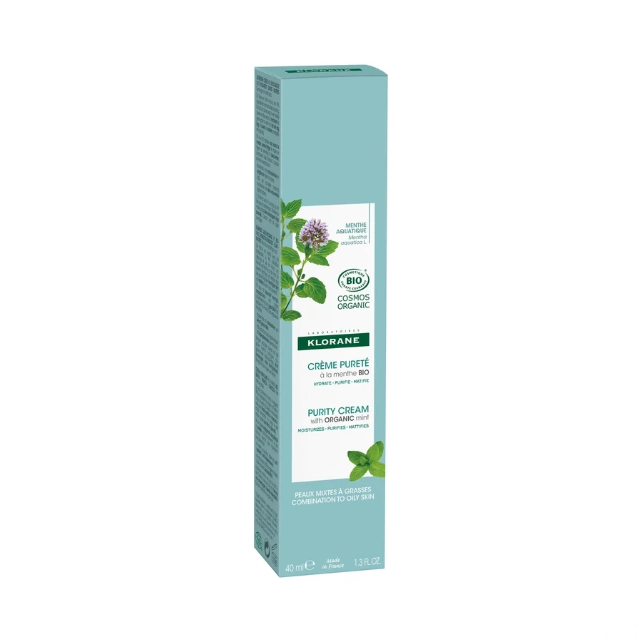 Klorane Crème Pureté Menthe Bio