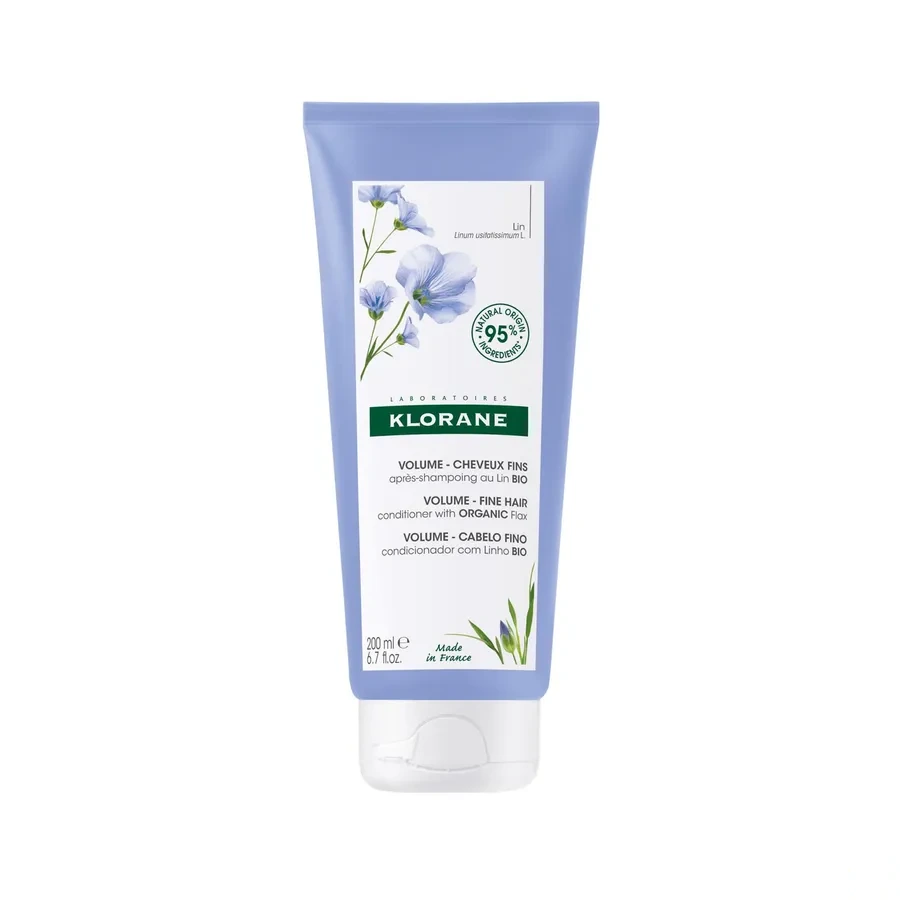 Klorane Volume Baume Après-shampooing au Lin Bio