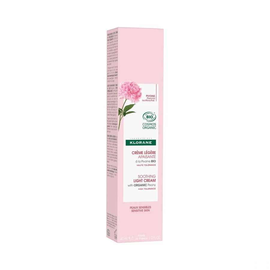 Klorane Crème Légère Apaisante Pivoine Bio