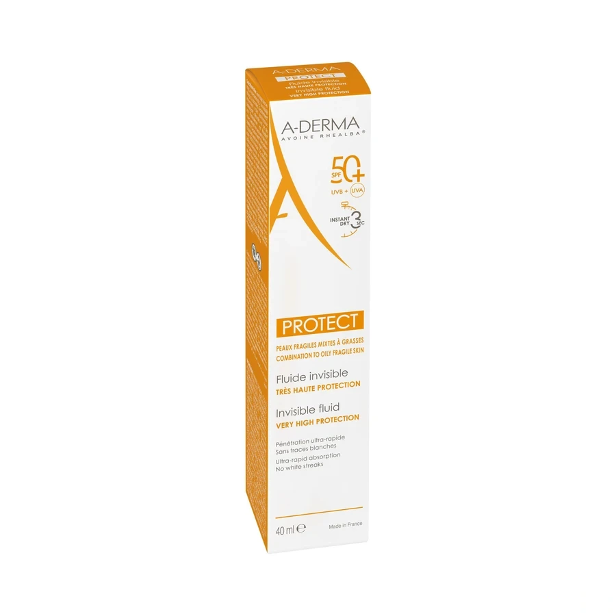 A-Derma Protect Fluide Invisible SPF 50+