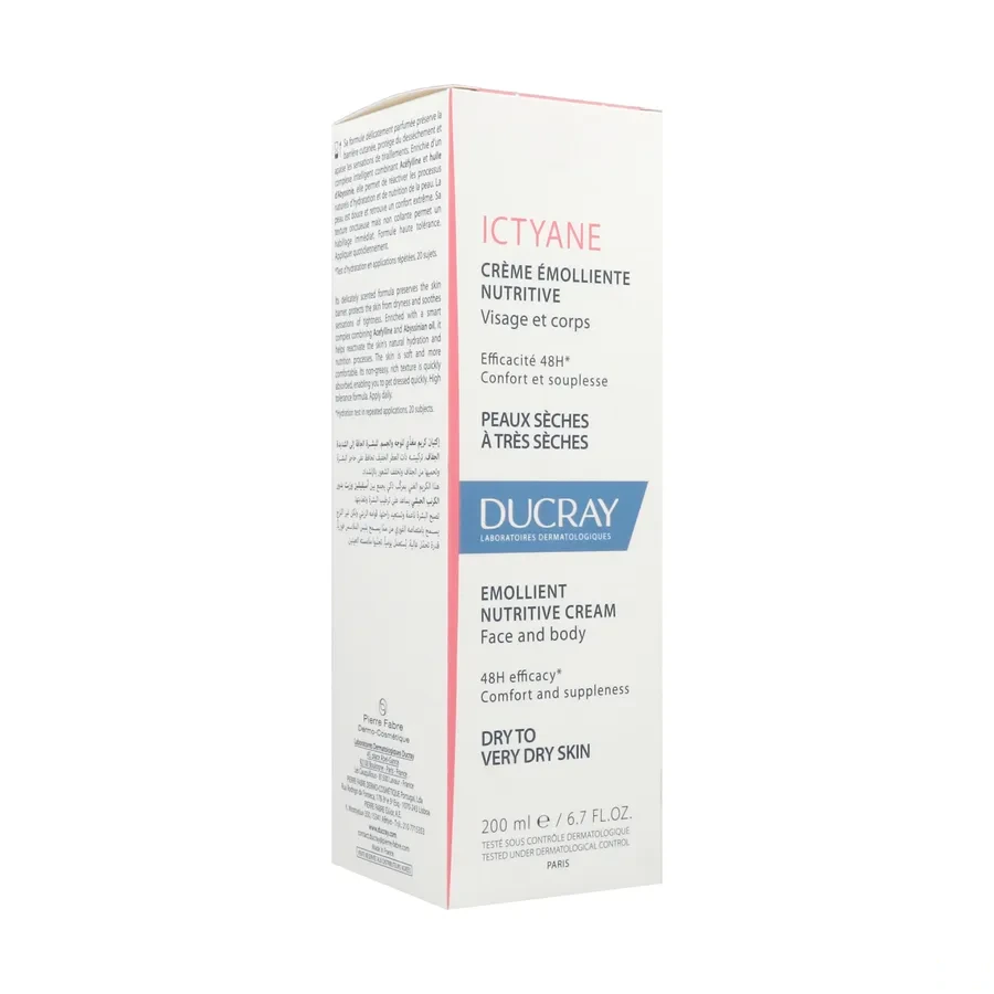 Ducray Ictyane Crème Emolliente Corps